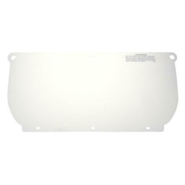 Ao Safety Wp98 Clear Polycarbonate Face Shield Window, 10PK 247-82543-00000